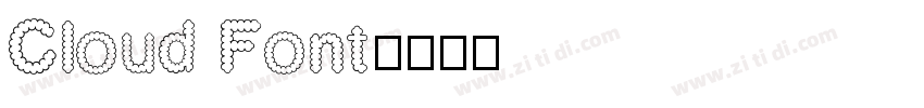 Cloud Font字体转换
